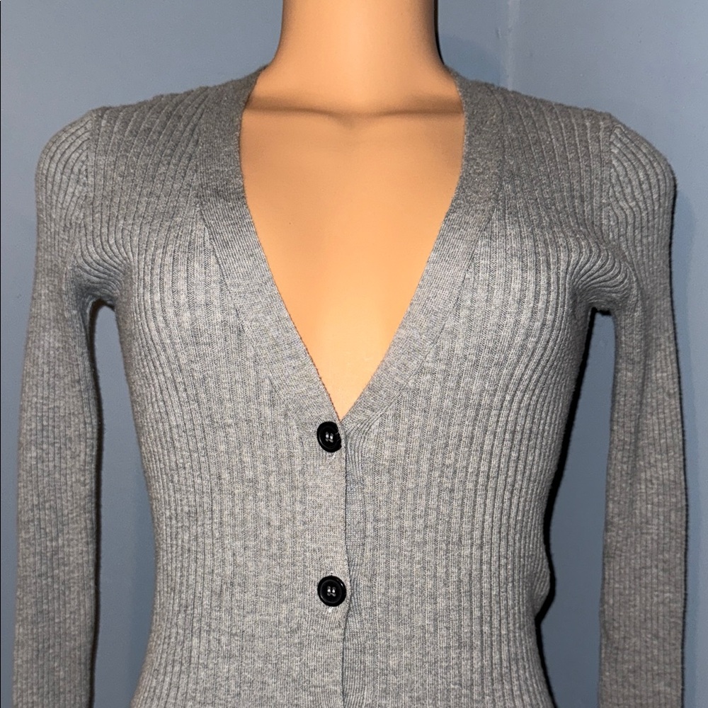 Chic Forever 21 Ribbed Button-Down Dress - Size Small - Picture 3 of 6